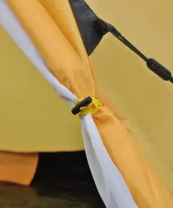 vidaXL 4-person Tent Yellow