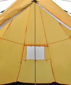 vidaXL 4-person Tent Yellow