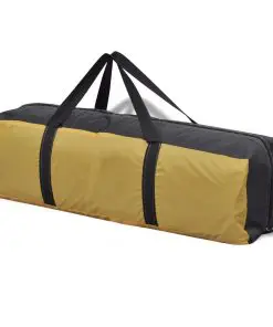 vidaXL 4-person Tent Yellow