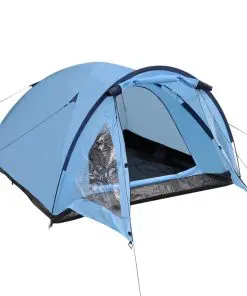 vidaXL 3-person Tent Blue