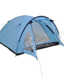 vidaXL 3-person Tent Blue
