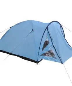 vidaXL 3-person Tent Blue