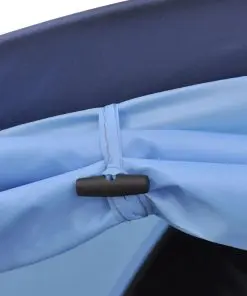 vidaXL 3-person Tent Blue