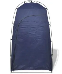 vidaXL Shower/WC/Changing Tent Blue