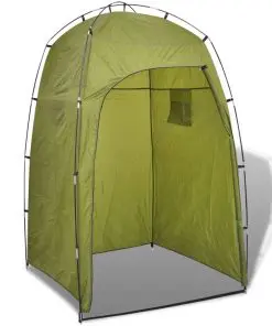 vidaXL Shower/WC/Changing Tent Green