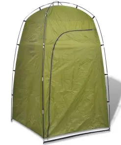 vidaXL Shower/WC/Changing Tent Green