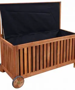 vidaXL Garden Storage Box 118x52x58 cm Wood