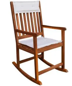 vidaXL Outdoor Rocking Chair Acacia Wood