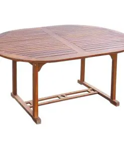 vidaXL 7 Piece Outdoor Dining Set Solid Acacia Wood