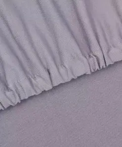 vidaXL Stretch Couch Slipcover Grey Polyester Jersey