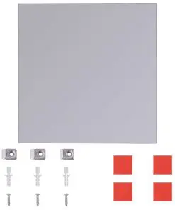 vidaXL Frameless Mirror Tiles Glass 8 pcs 20.5 cm