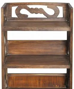 vidaXL Bathroom Cabinet Albuquerque Wood Brown 46x24x117.5 cm