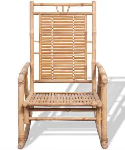 vidaXL Rocking Chair Bamboo