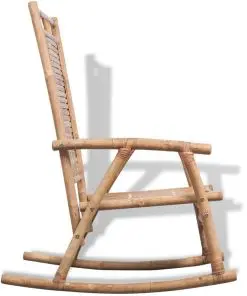 vidaXL Rocking Chair Bamboo