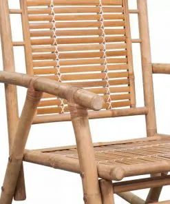 vidaXL Rocking Chair Bamboo