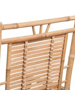 vidaXL Rocking Chair Bamboo