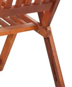 vidaXL 7 Piece Outdoor Dining Set Solid Acacia Wood