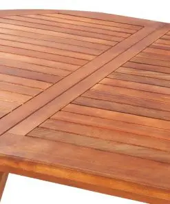 vidaXL Garden Table 160x85x75 cm Solid Acacia Wood