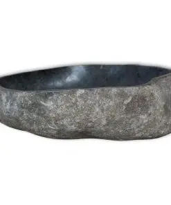 vidaXL Basin River Stone Oval 30-37 cm