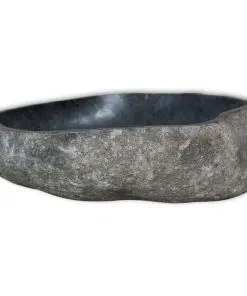 vidaXL Basin River Stone Oval 38-45 cm