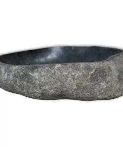 vidaXL Basin River Stone Oval 46-52 cm