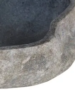 vidaXL Basin River Stone Oval 46-52 cm