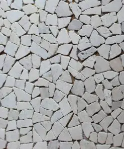 vidaXL Mosaic Tiles 11 pcs Marble Gold 1 m²