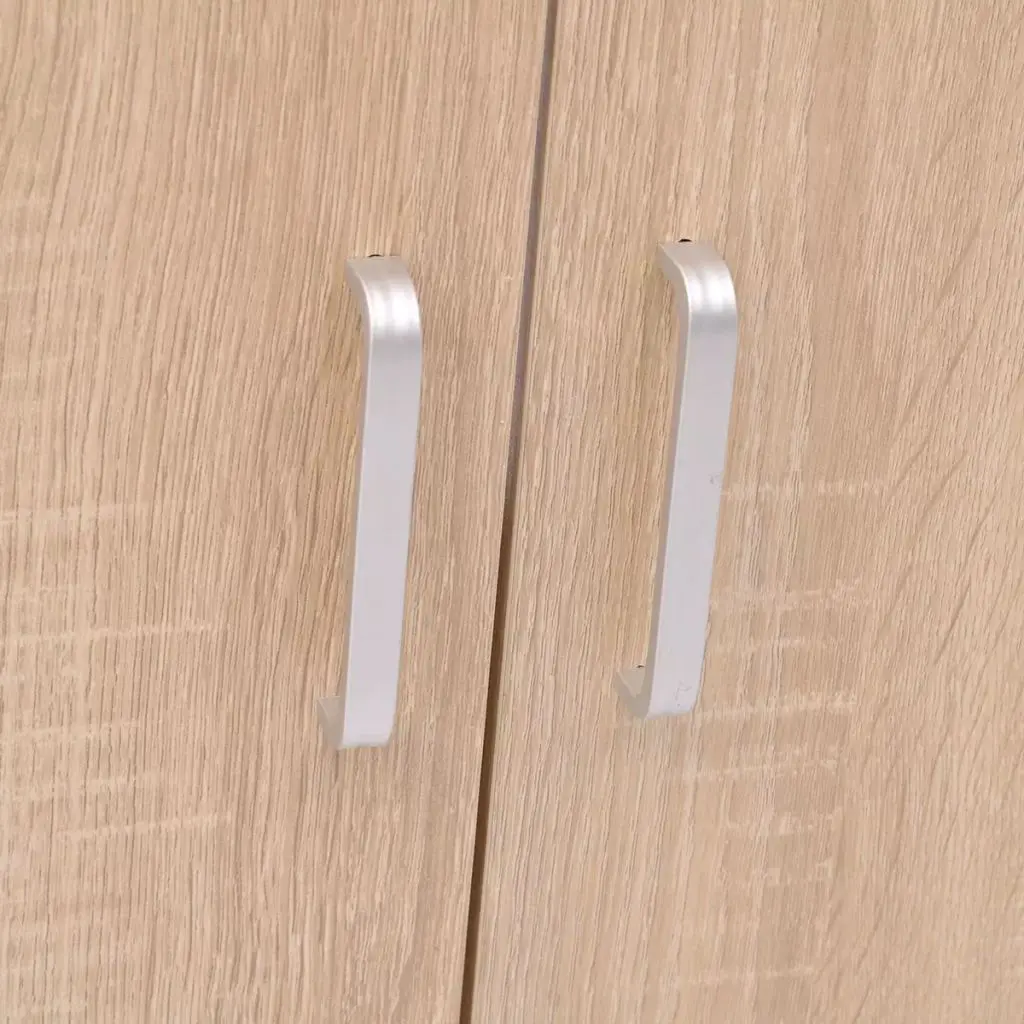 vidaXL Nine Piece Bathroom Furniture and Basin Set Beige