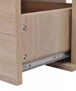 vidaXL Nine Piece Bathroom Furniture and Basin Set Beige