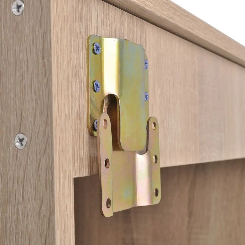 vidaXL Nine Piece Bathroom Furniture and Basin Set Beige