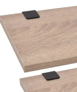 vidaXL Nine Piece Bathroom Furniture and Basin Set Beige