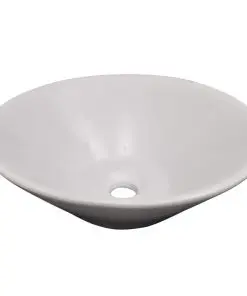 vidaXL Seven Piece Bathroom Furniture and Basin Set Black