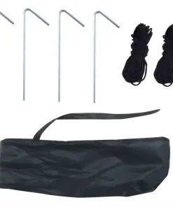 vidaXL Fishing Umbrella Green 240×210 cm