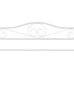 vidaXL Clothing Rack White Steel