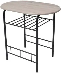 vidaXL Breakfast Bar Set MDF