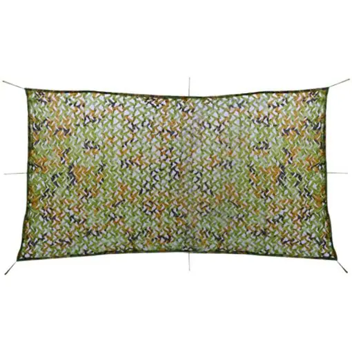 vidaXL Camouflage Net with Storage Bag 1.5×3 m