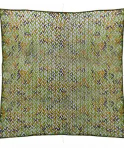 vidaXL Camouflage Net with Storage Bag 3×3 m