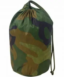 vidaXL Camouflage Net with Storage Bag 3×4 m