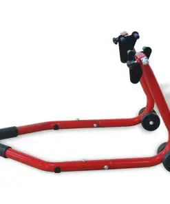 vidaXL Motorcycle Front Stand Red