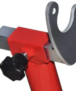 vidaXL Motorcycle Rear Stand Red