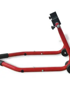 vidaXL Motorcycle Rear Paddock Stand Red