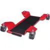 vidaXL Motorcycle Dolly Centre Stand Red vidaXL Motorcycle Dolly Centre Stand Red