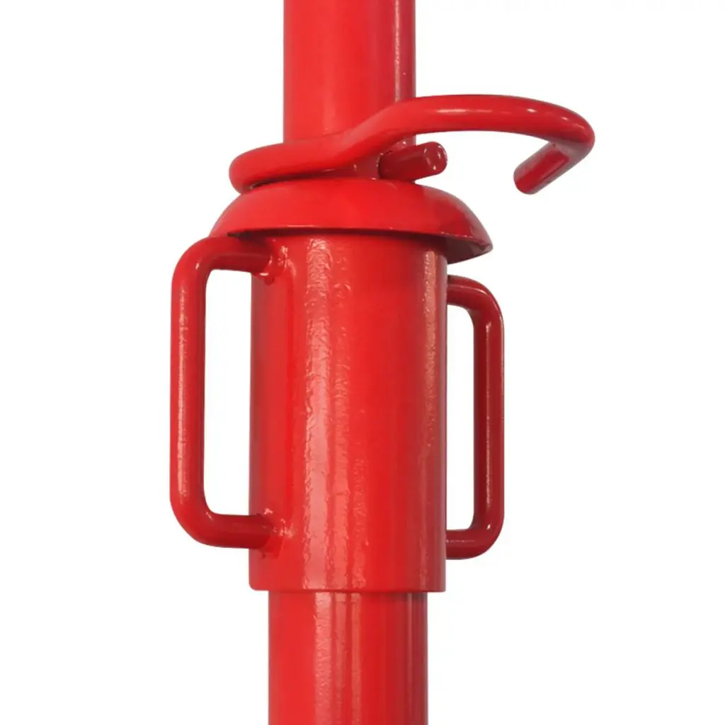 vidaXL Acrow Prop 280 cm Red