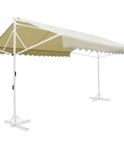 vidaXL Free Standing Awning 4×3 m Cream
