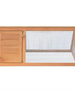 vidaXL Animal Rabbit Cage Wood