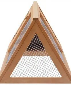 vidaXL Animal Rabbit Cage Wood