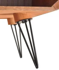 vidaXL Coffee Table 90×55.5×38.5 cm Solid Paulownia Wood Brown