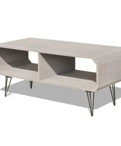 vidaXL TV Cabinet 90x39x38.5 cm Wood Grey