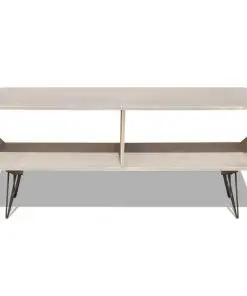 vidaXL TV Cabinet 90x39x38.5 cm Wood Grey