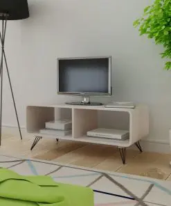 vidaXL TV Cabinet 90x39x38.5 cm Wood Grey